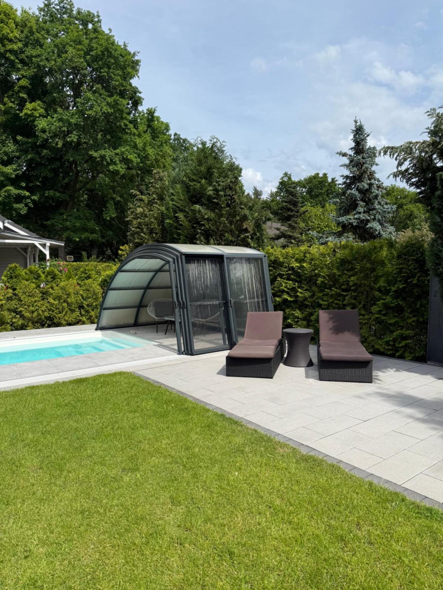 Luxury Apartment Amina Siedlung Schonwalde Exterior foto